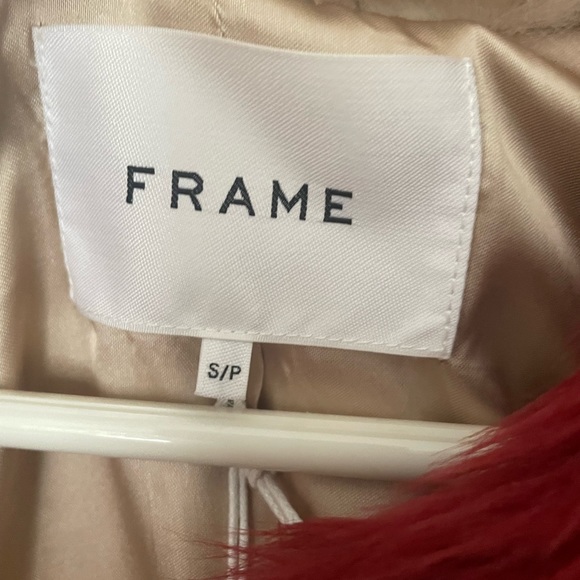 Frame faux fur jacket, S - Picture 3 of 4